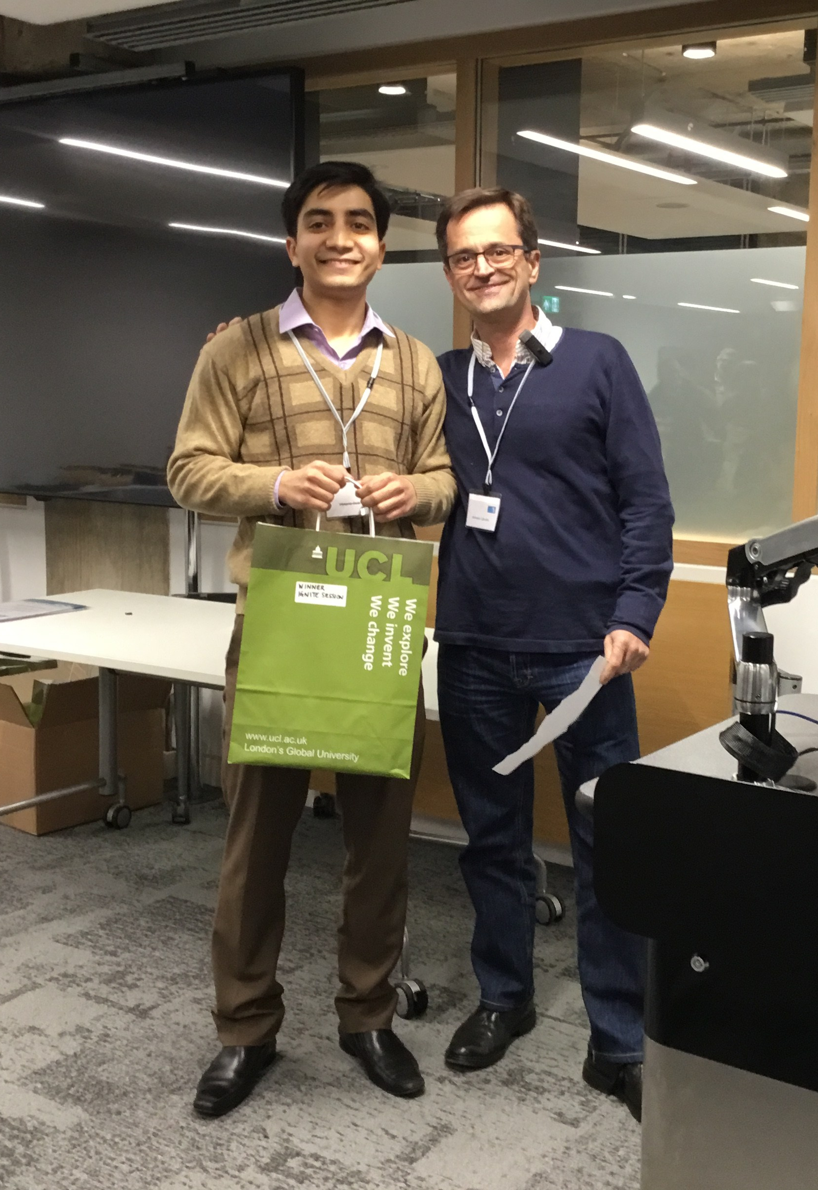 Yashir Piracha and award