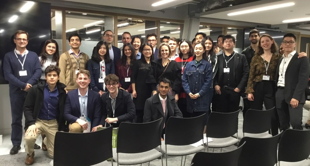 Explore Econ students and academics group photo