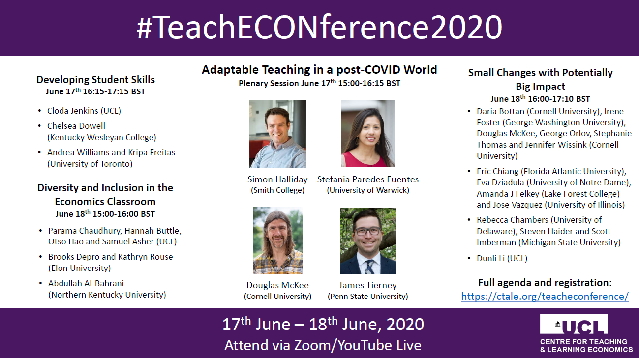 TeachECONference2020 overview